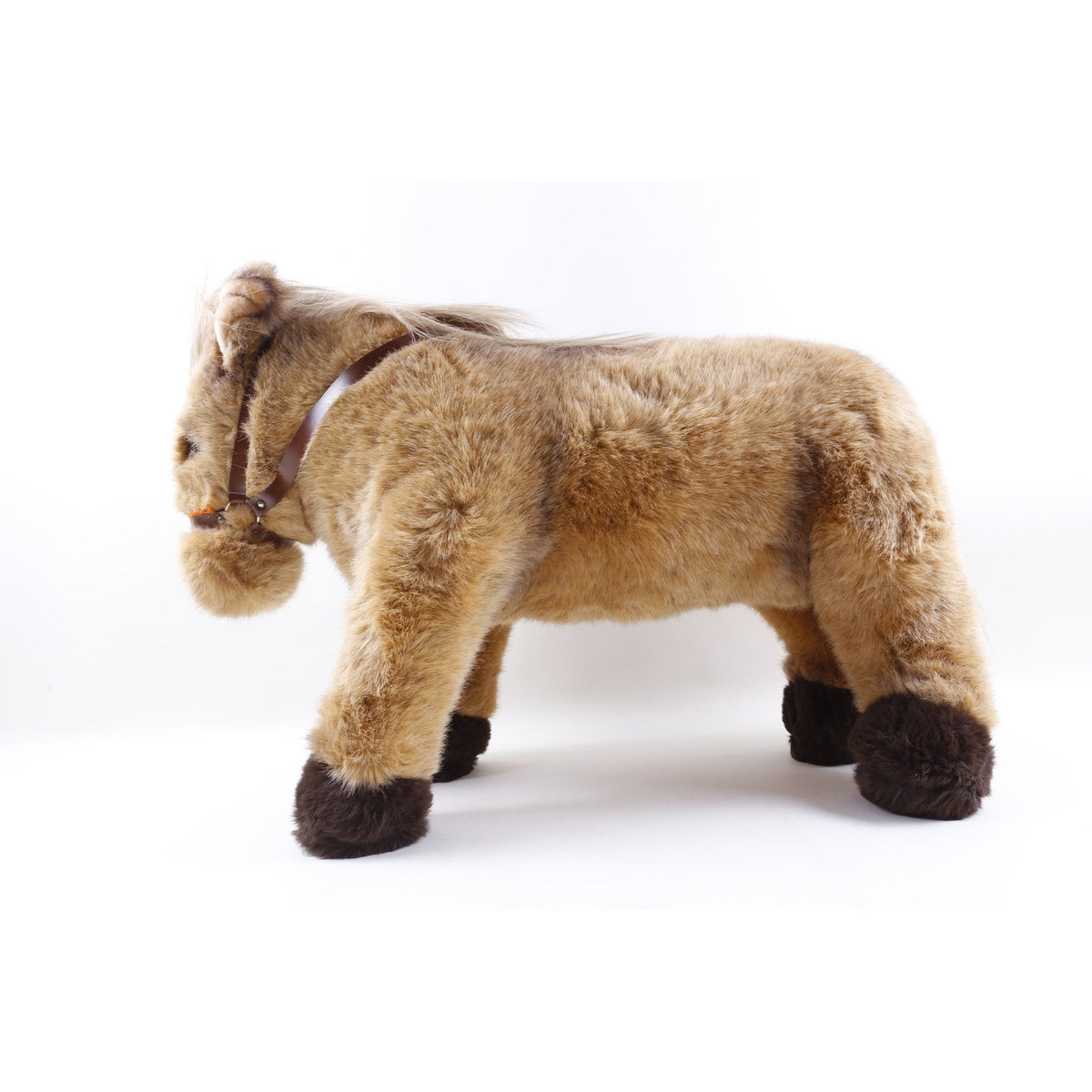 XL Kamar, Aberdeen Rare, Employee Sample, OOAK, hand made, Shetland Pony, 1984, 9087, Brown, Soft, Plush, Doll - I-1