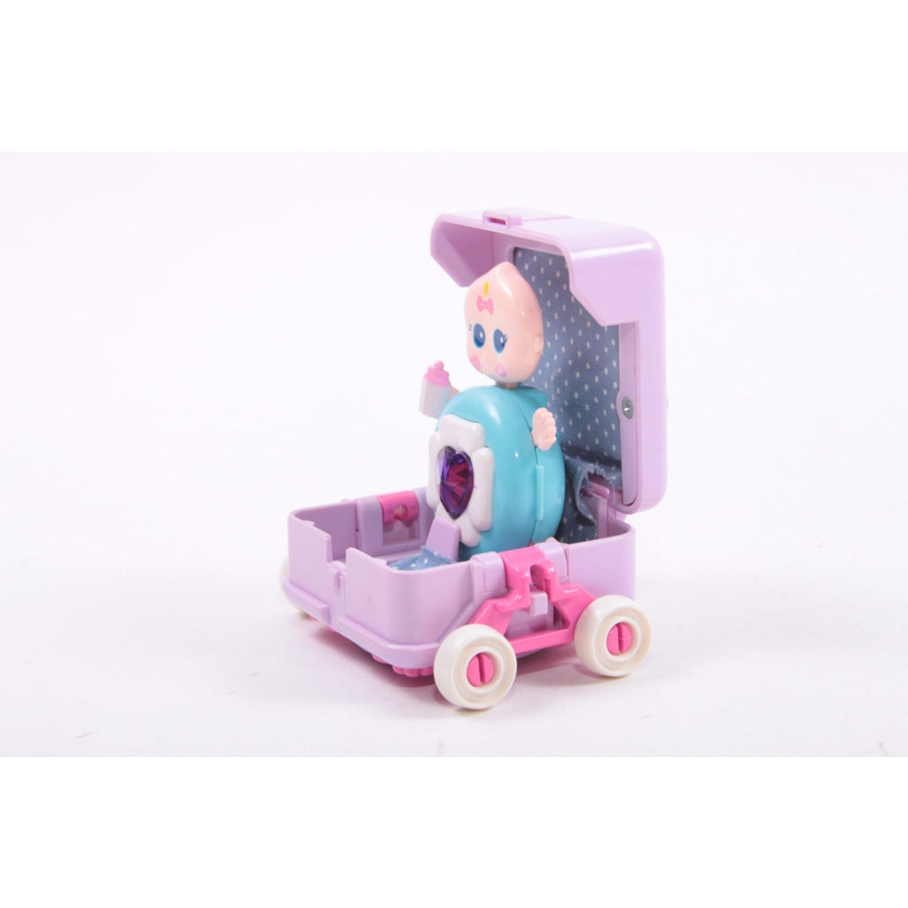 Galoob Sweet Secrets Baby Doll in Stroller Set Cute ~ 1384