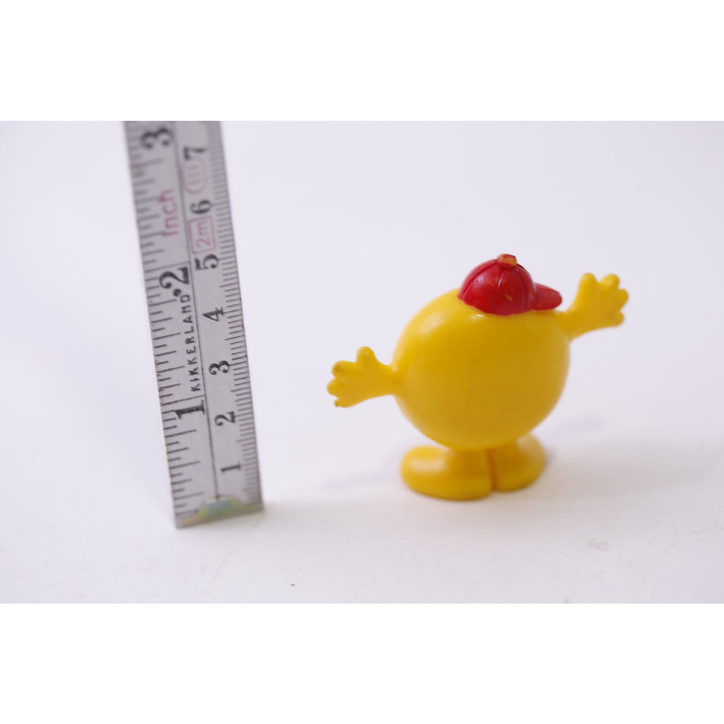 Mr Men and Little Miss, Mr Bounce, PVC Figure, Arby's, Vintage, 2", Small Toy, Collectible, ~ 251107-WH M-03-01