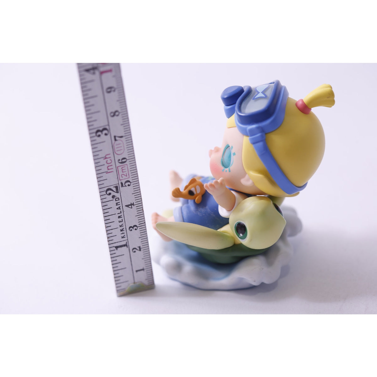 Pop Mart, Molly When I Was Three, Writing Sea Turtle, Kennyswork, Blind Box PVC Figure, Vintage, Toy, Collectible, , 250605-WH 214