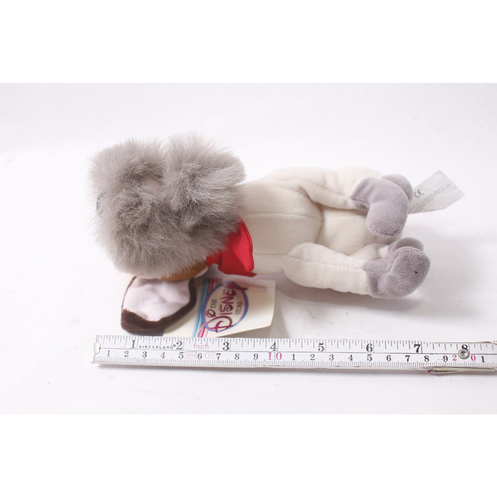 Disney Store Oliver & Company Dodger Plush Bean Bag ~ 260425-WH M-01-04