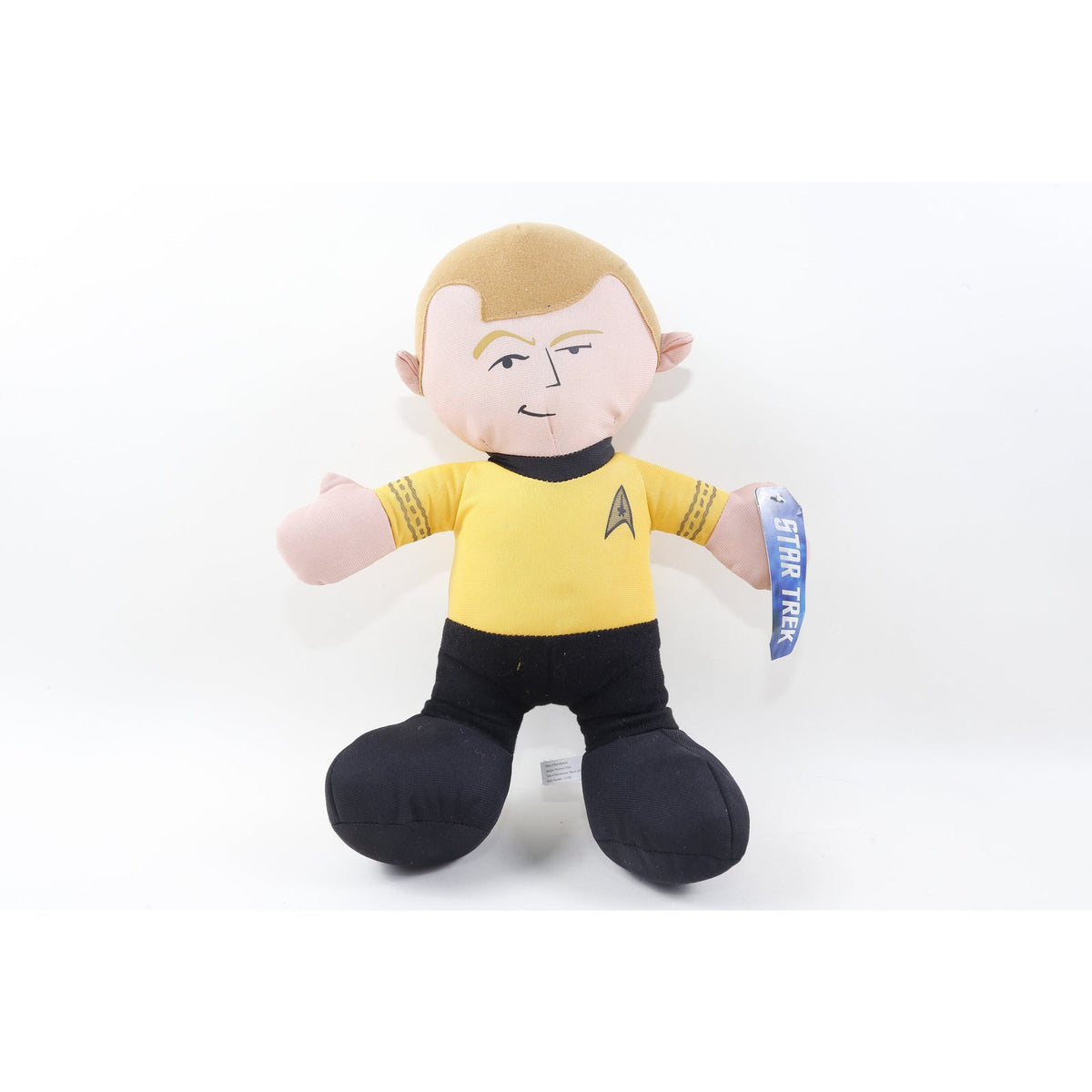 VVV Vintage, Star Trek, 2016 Captain Kirk, Soft, Doll, Toy, Yellow Shirt, Children, Collection, ~ 60