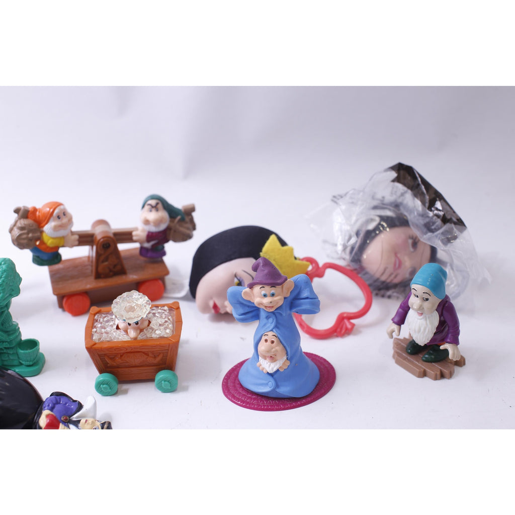 McDonald's Happy Meal, Snow White and the Seven Dwarfs, PVC Figures, Set of 12, Disney, Vintage, Collectible, ~ 240911-SHC SHC-068