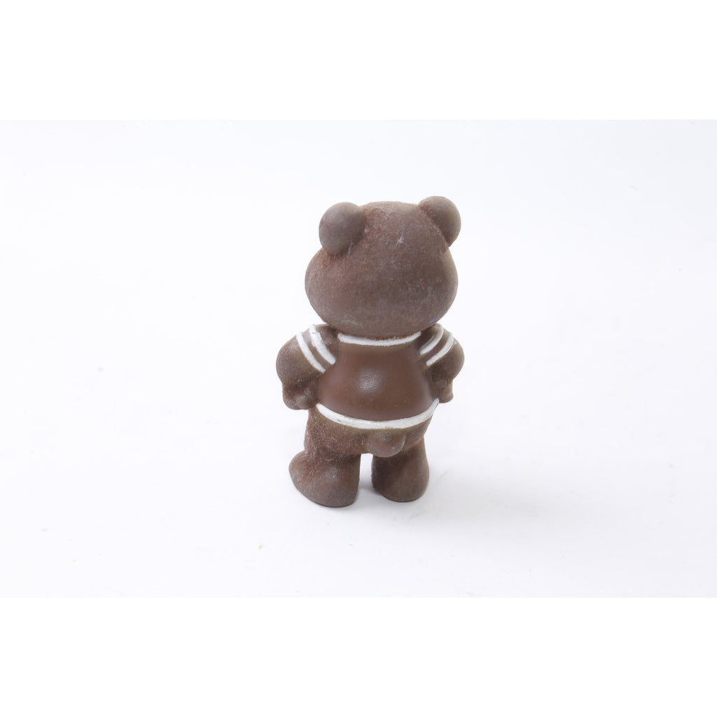 M&M's, Teddy Bear, Brown, PVC Figure, Toy, 2.5", Miniature, Toy, Collectible, Vintage, ~221107-EB