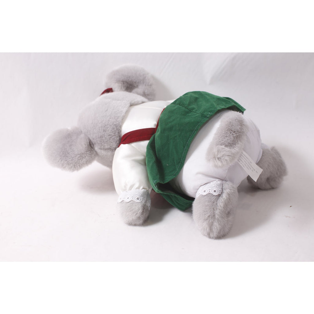 1995 Gibson Greetings Christmas Mouse Plush Toy Holiday Collectible ~ 260423-WH 1093