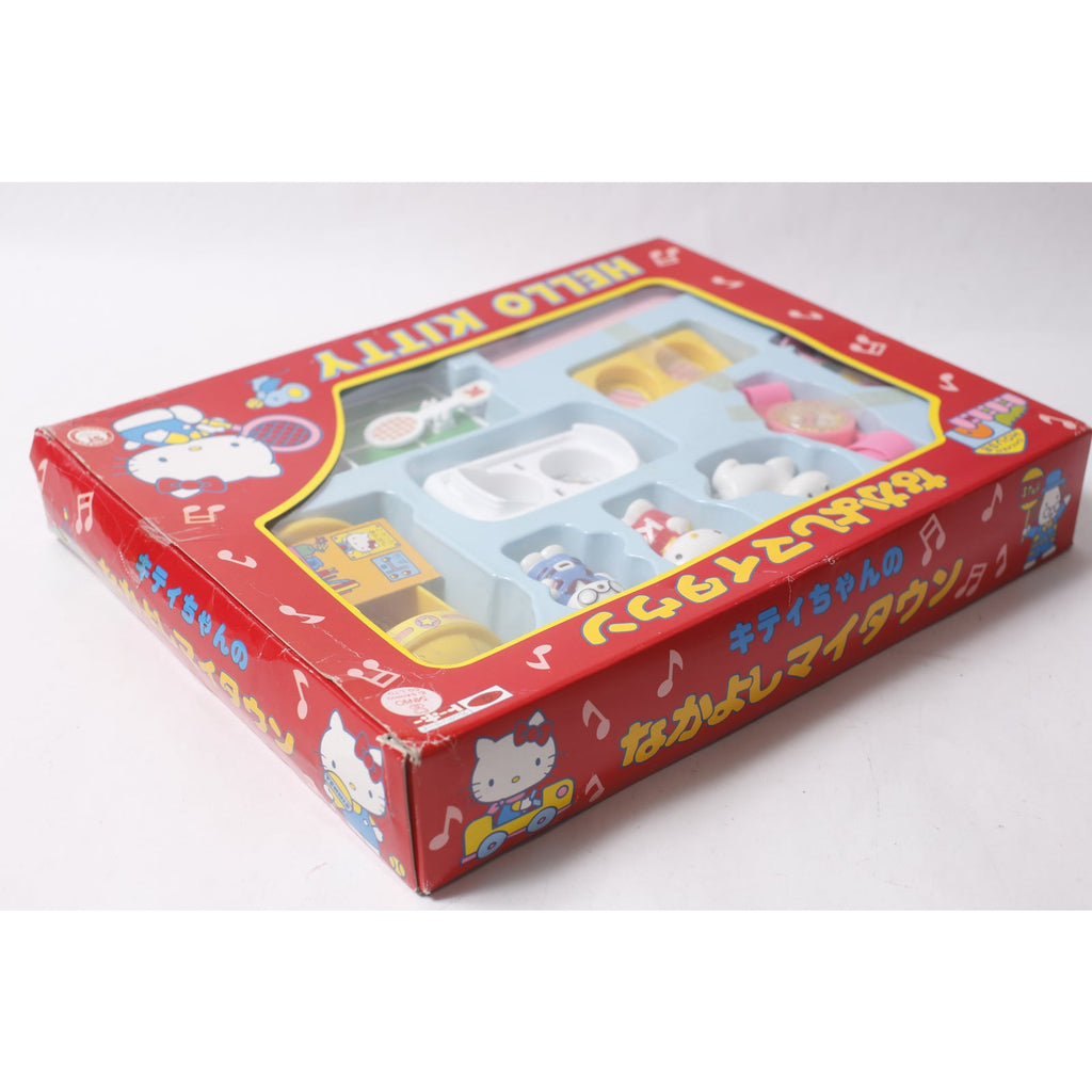 1986 Sanrio Toho Japan Excl Hello Kitty Chibikko Town Playset ~ 260921-WH 226