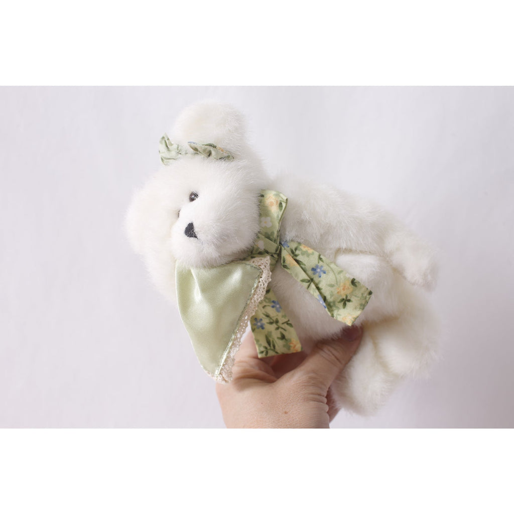 2003 Boyds Collection Stella Missingya White Teddy Bear Vintge Plush ~ 260427-WH M-05-08