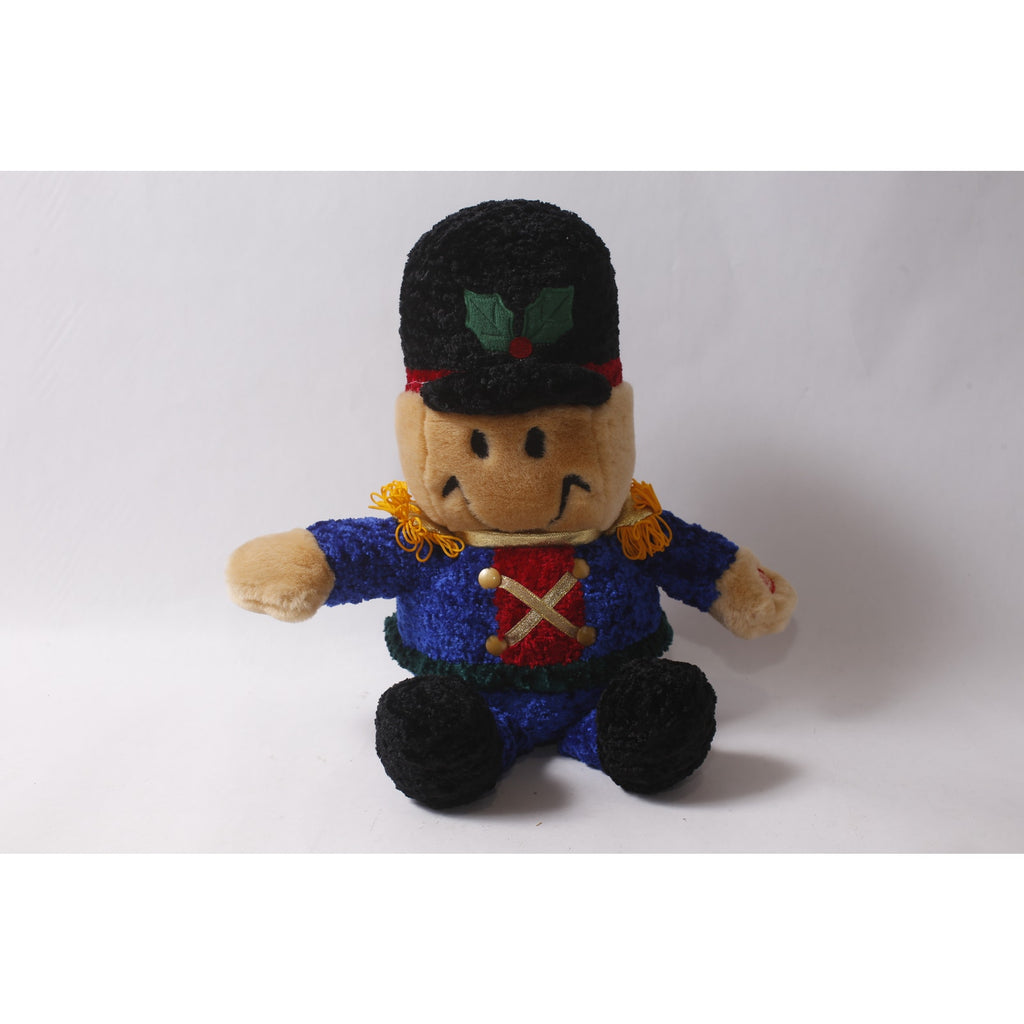 Dan Dee Tickle Wiggle Smiley Face Plush Nutcracker Soldier ~ 260817-WH 1194