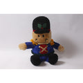 Dan Dee Tickle Wiggle Smiley Face Plush Nutcracker Soldier ~ 260817-WH 1194