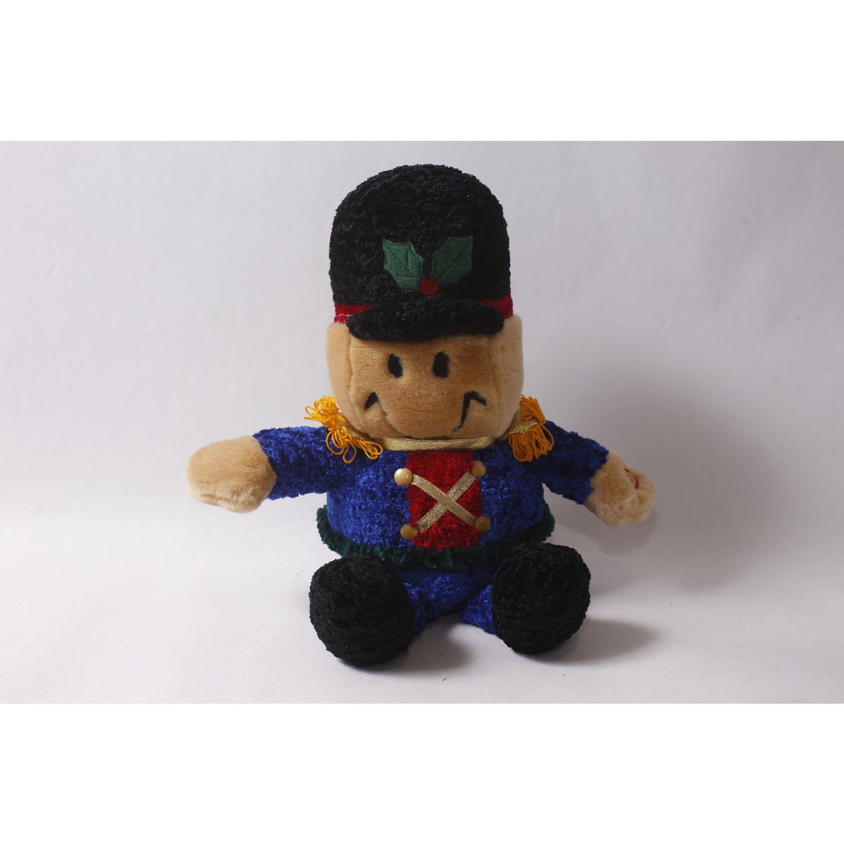 Dan Dee Tickle Wiggle Smiley Face Plush Nutcracker Soldier ~ 260817-WH 1194