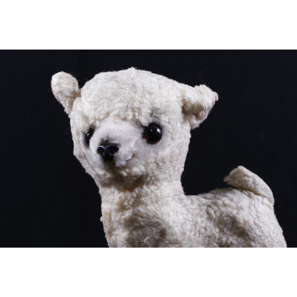 Kamar, Rare, Salesman Sample, White, Lamb, Sheep, 1971, Soft, Plush, Doll, Stuffed Animal, Vintage, ~ 280