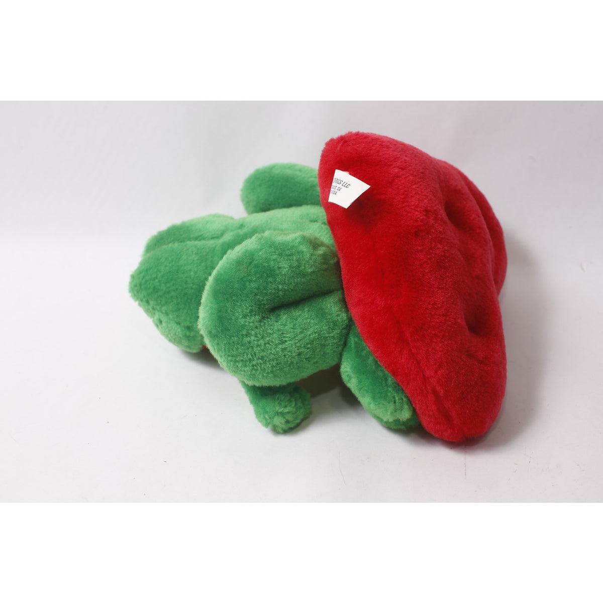 80s Toy Works Frog Sitting on a Red Heart Plush Romantic Gift Idea ~ 260817-WH 1014