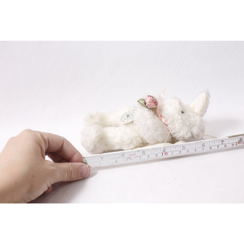 Boyds Bears Celeste Angel Bunny Plush White Christmas Ornament ~ 260427-WH M-17-07