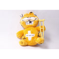 Injury Gift Get Well Dakin Garfield with Crutch Plush with the text I Don't Need This with Tag ~ 260317-WH 987