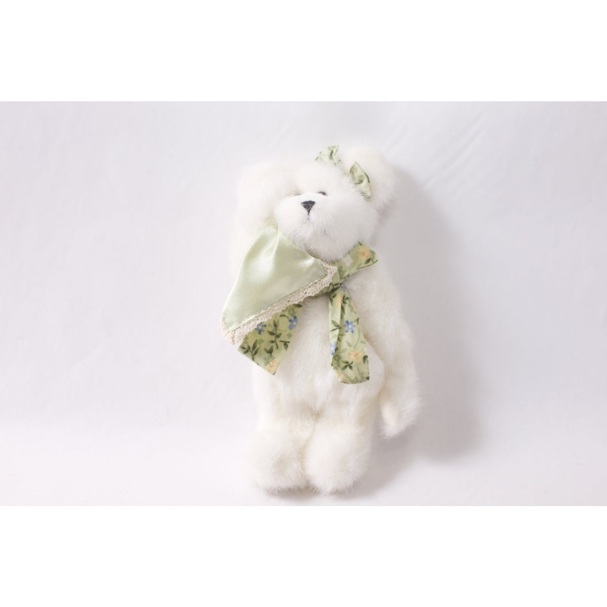 2003 Boyds Collection Stella Missingya White Teddy Bear Vintge Plush ~ 260427-WH M-05-08