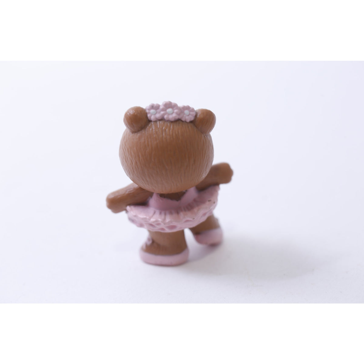 Russ Berrie, Cute Bear Ballerina, PVC Figure, Miniature, Vintage, Collectible, ~ 250113-WH 63