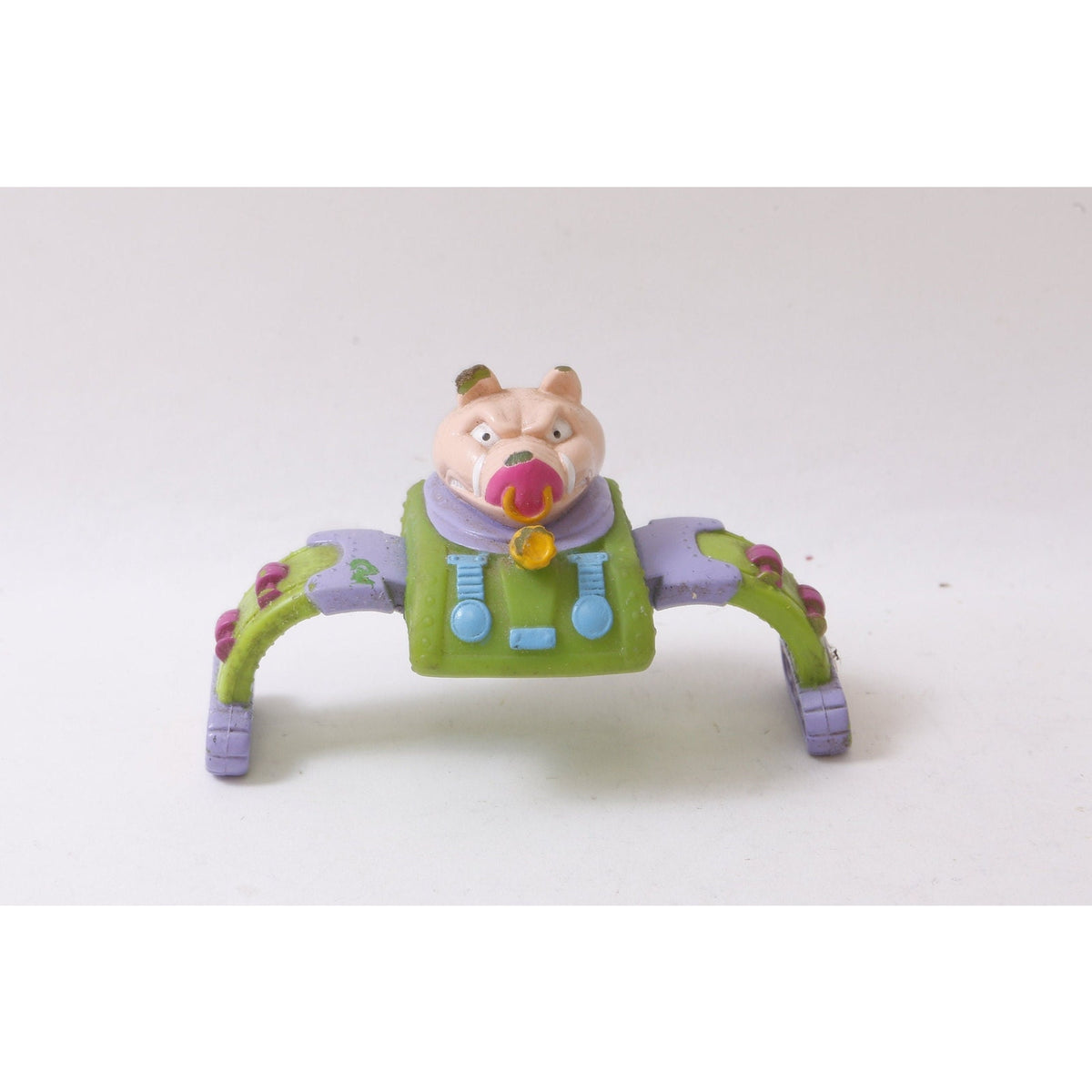 Playmates, Barnyard Commandos, Wrist Pig, PVC Figure, Toy, Collectible, Vintage, ~ 995