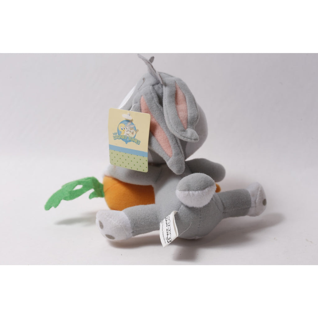 Looney Tunes Baby Bugs Bunny with Carrot Plush Toy w Tag ~ 260812-WH 947