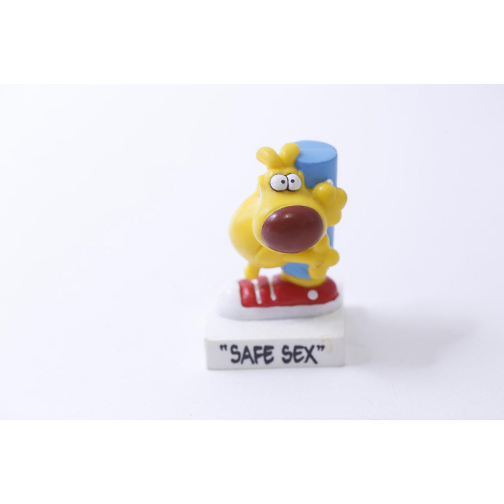 Grimmy, Safe Sex, Mother Goose, PVC Figurine, 1989, Vintage, Souvenir, Collectible, ~ 241226-SHC SHC-007