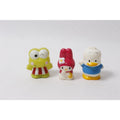 1990s Sanrio Sofubi Lot Keroppi My Melody Pekkle ~ 260914-WH 1155