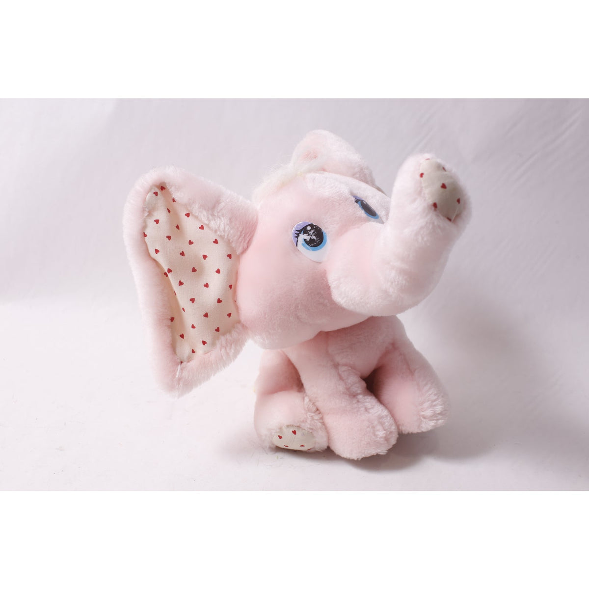 1980s Commonwealth of Pensylvania Pink Elephant Plush Polka Dot Ears ~ 260423-WH 1095