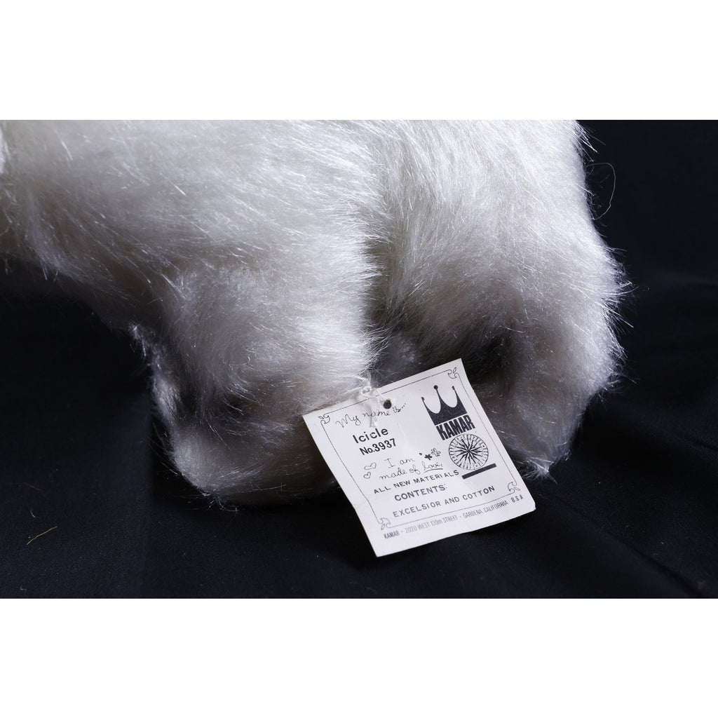 Kamar, Rare, Icicle, Cute, White, Polar Bear, Style 3937, Soft, Plush, Doll, Animal, Vintage, ~ 279
