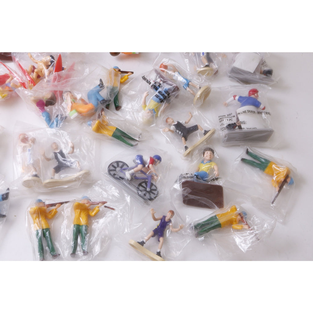 Sports, Sportsmen, Cake Toppers PVC Figures, Miniature, Toy, Set, Collectible, Vintage, ~221109-SM 20-02-58