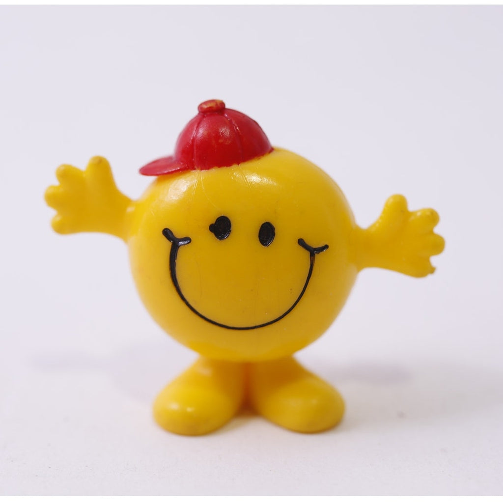 Mr Men and Little Miss, Mr Bounce, PVC Figure, Arby's, Vintage, 2", Small Toy, Collectible, ~ 251107-WH M-03-01