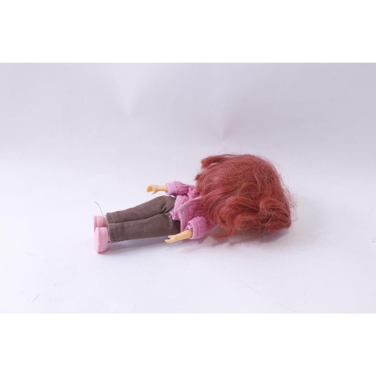 Bandai Strawberry Shortcake, Doll, Dressed, Pink Sweater, Brown Pants, Pink Shoes, 2000s, Collectible, ~ 241016-WH 1314