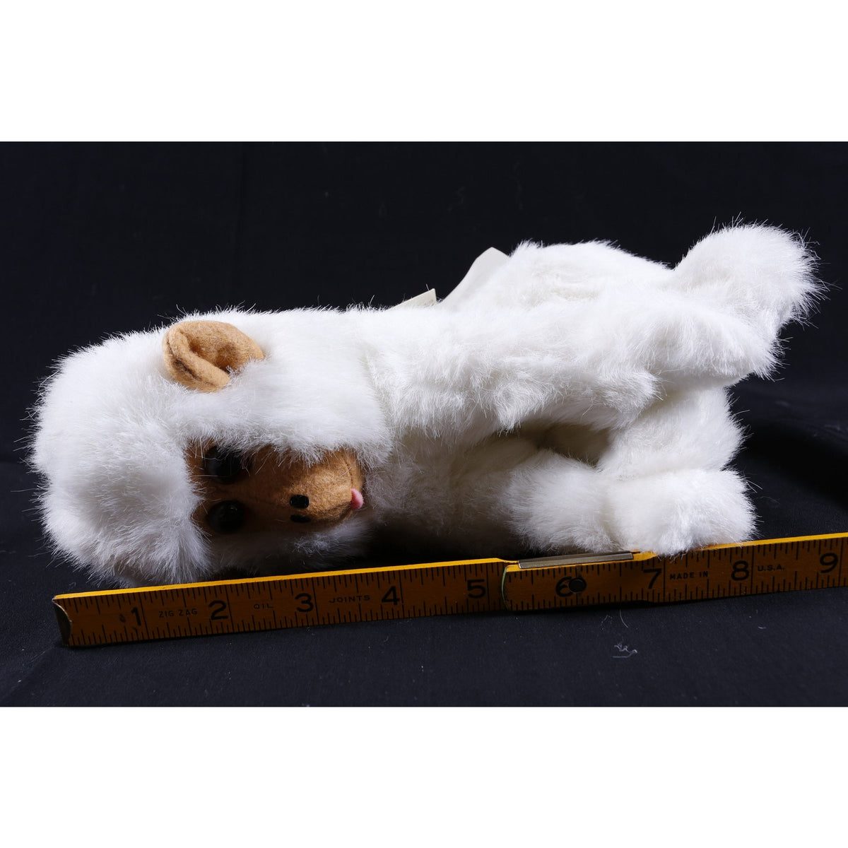 Kamar, Rare, Prototype, Sample, Topper White Monkey Brown Face, 1988, Soft, Plush ~ 153 277