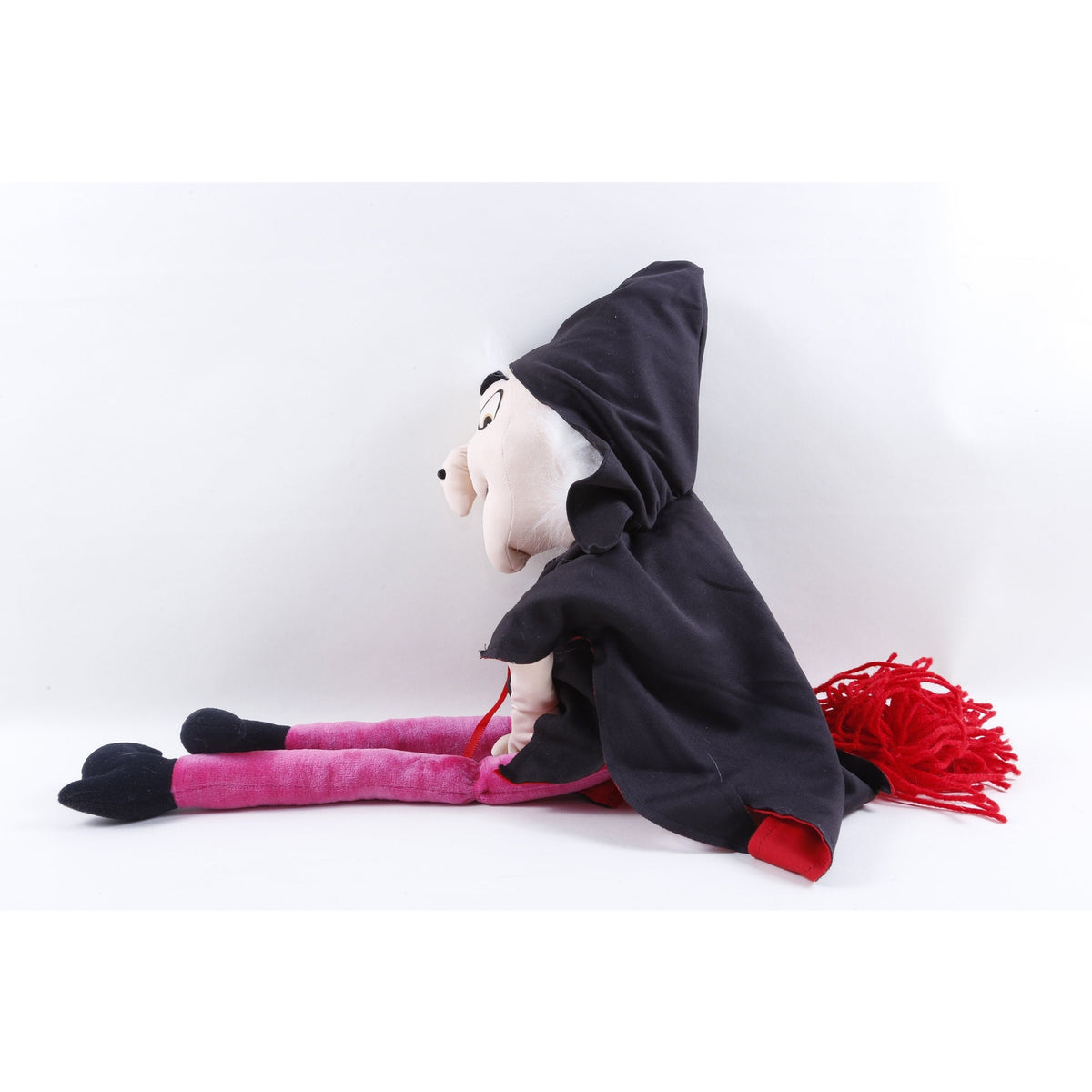 Kamar Rare Sales Sample OOAK Goolash Witch Halloween 0024 Soft Plush Toy Black Costume Broom ~ 927