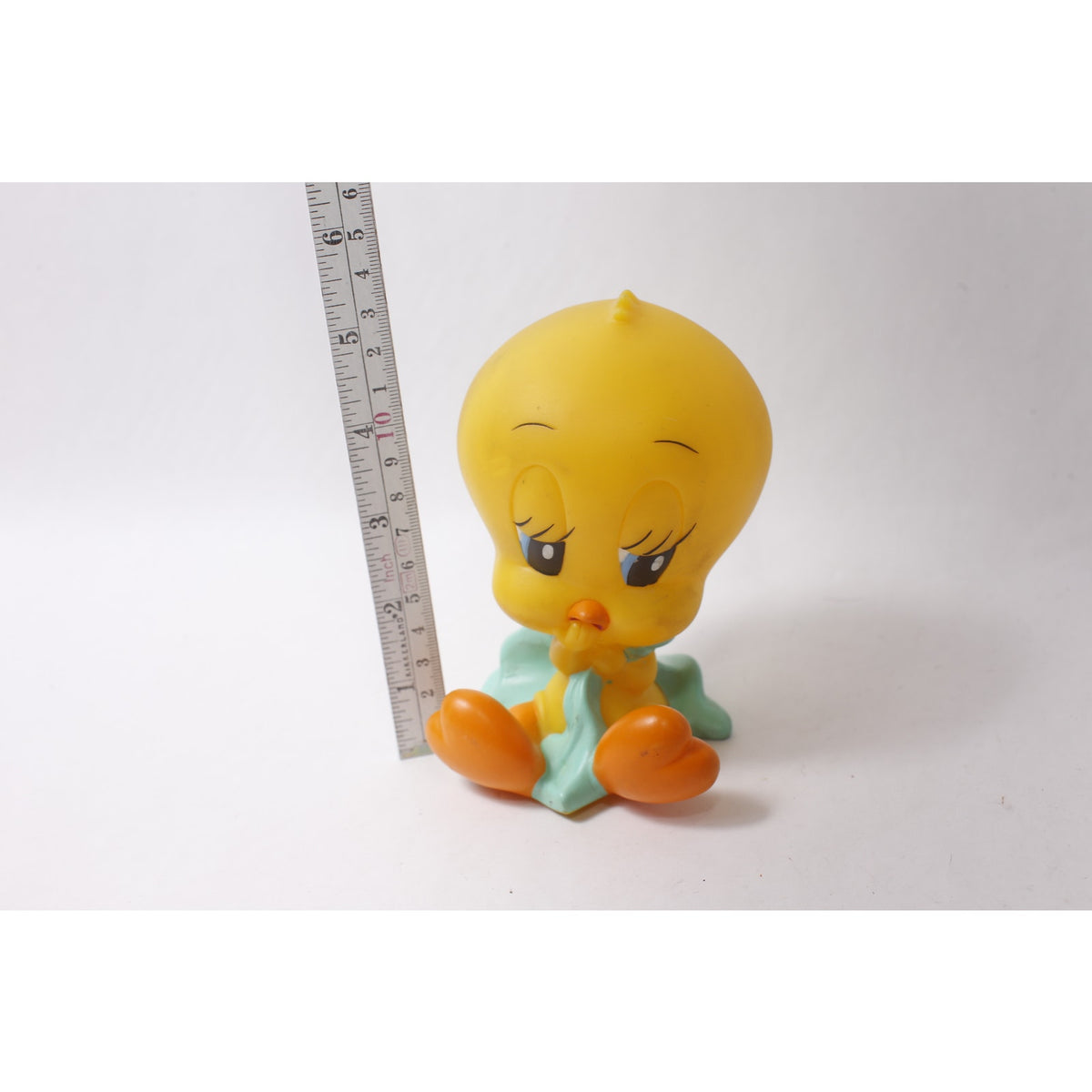 1994 Looney Tunes Baby Tweety Bird Squeak Toy Figure ~ 260907-WH 1136