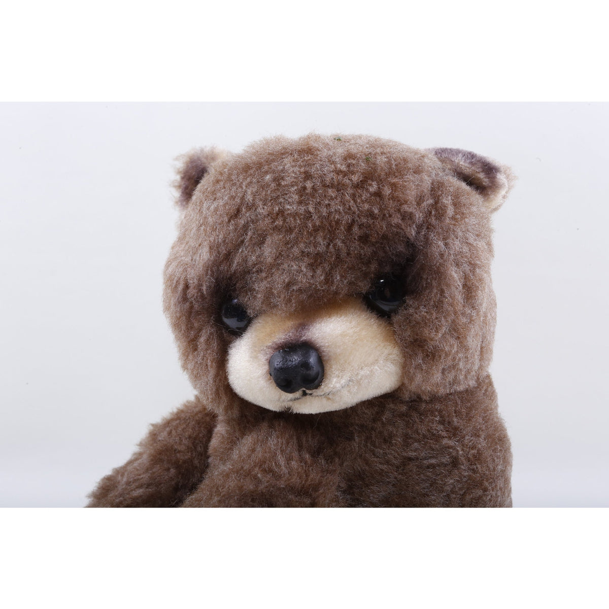 Kamar, Realistic Rustic Antique, Brown, Sitting, Bear, No 18, Soft, Plush, Doll, Toy, Stuffed Animal, Vintage, ~ 20-01-904