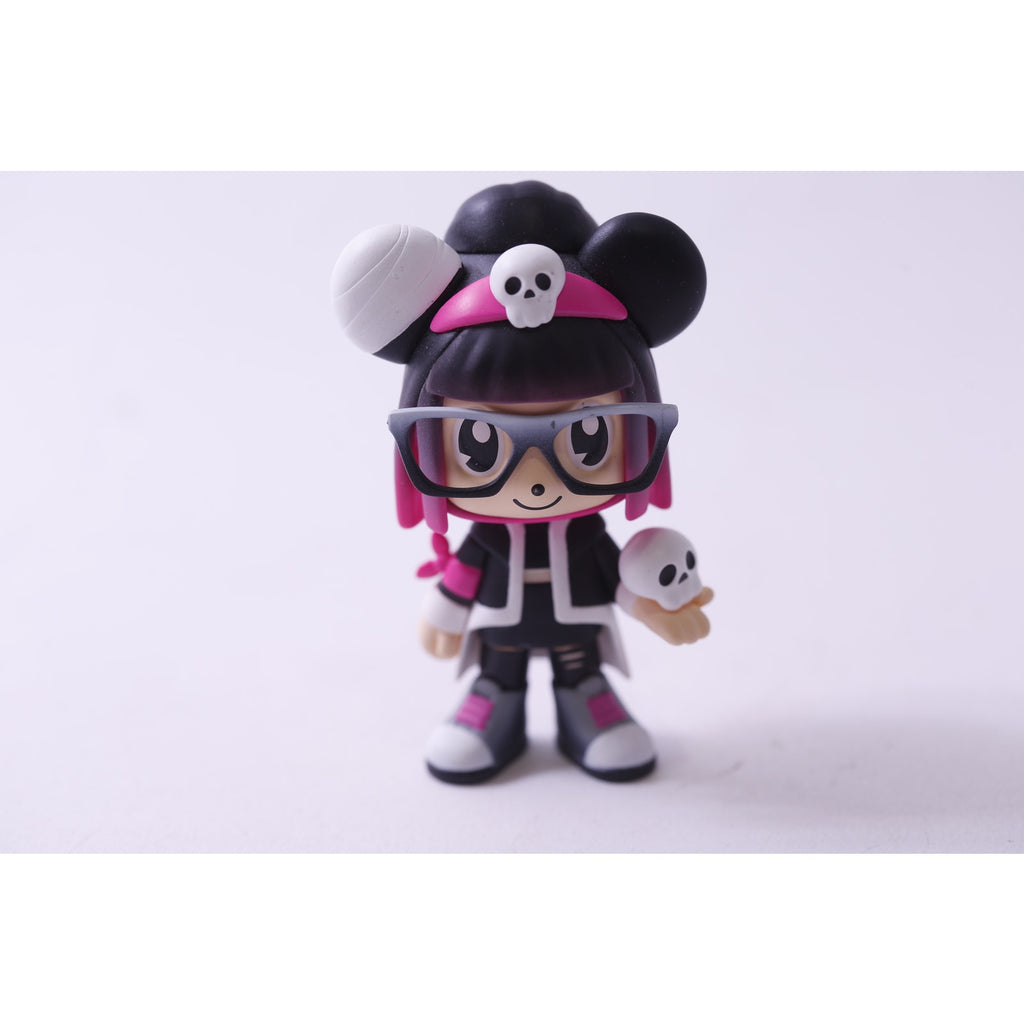 Pop Mart, No2good, Little Mousy, Fearless Journey, Holding Skull PVC Figure, Vintage, Toy, Collectible, , 250605-WH 214