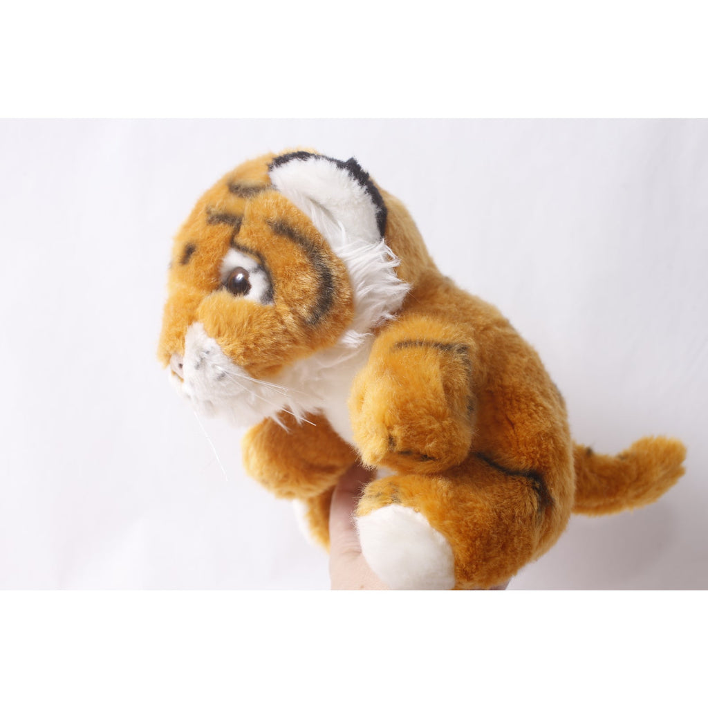Cute Tiger Plush Hand Puppet Vintage Collectible Storytelling ~ 260507-WH 643