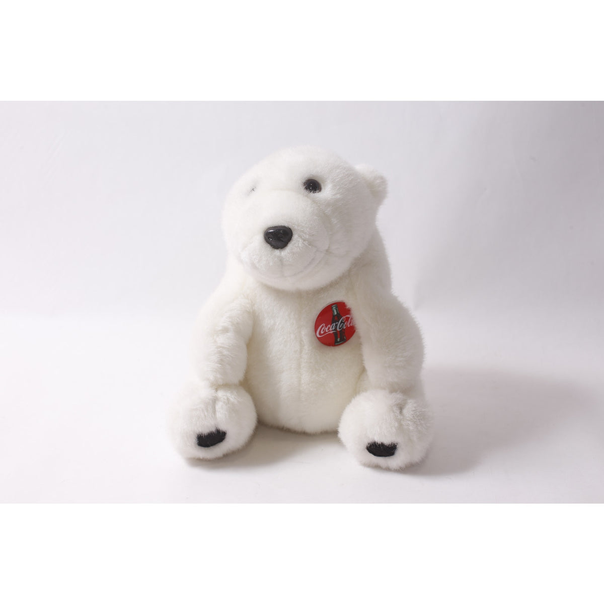 Coca-Cola Polar Bear Plush White Stuffed Animal ~ 260718-GW 407