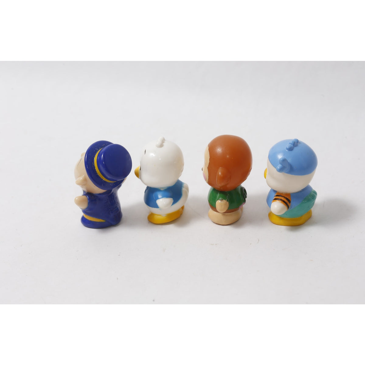 1990s Sanrio Sofubi Lot Tabo Pekkle Monkichi ~ 260902-WH 1134
