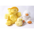 90s 80s Easter Spring Cute Duck Plush Lot Yellow and White Birds Nursery Decor ~ 260507-WH 642