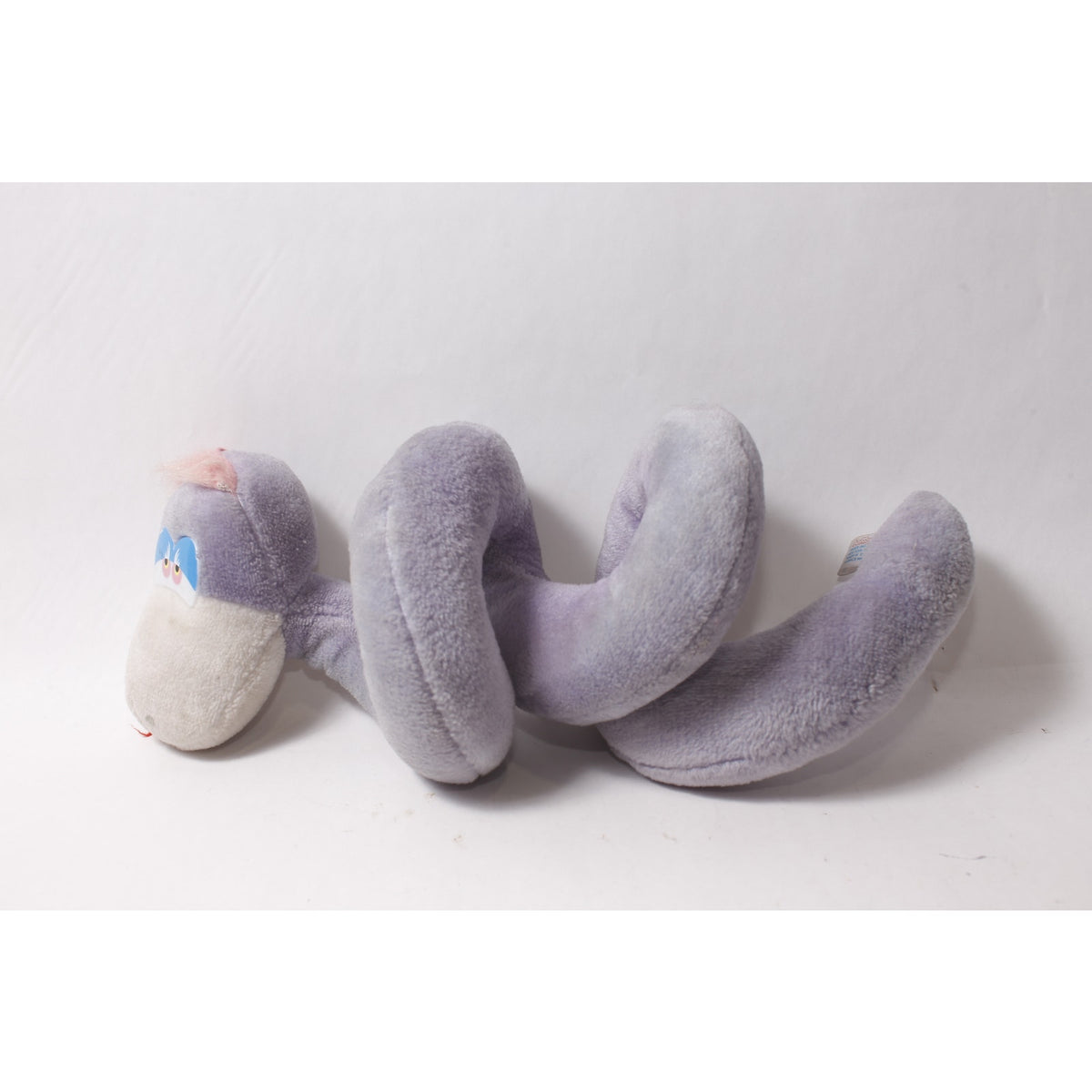 1983 AmToy AGC Purple Rattle Snake Medium Plush Toy ~ 260909-WH 971