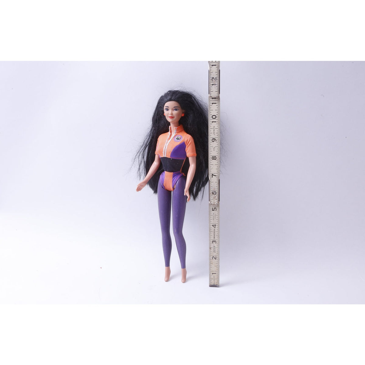 Mattel, Barbie, Kira, Ocean Friends, Sea World, Doll, Black Hair, Swimming Suit, Purple Legs, Toy, Vintage, Collectible, ~ 20-01-508