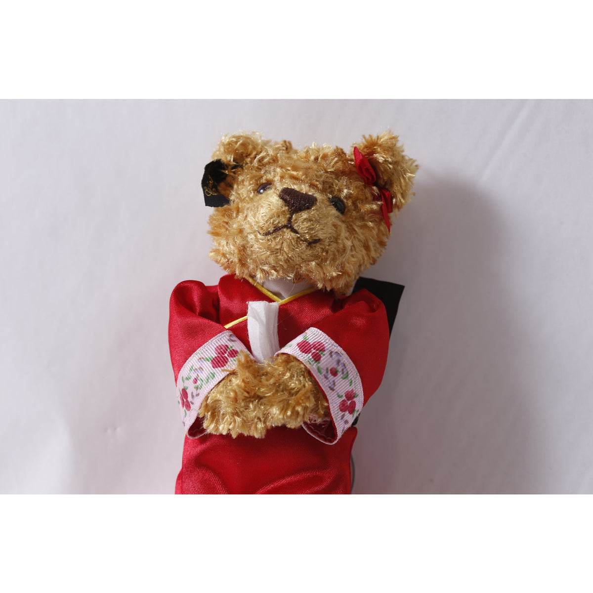 Christopher Radko Teddies Around The World Natsumi Japan Plush Toy Ornament ~ 260415-WH 1074