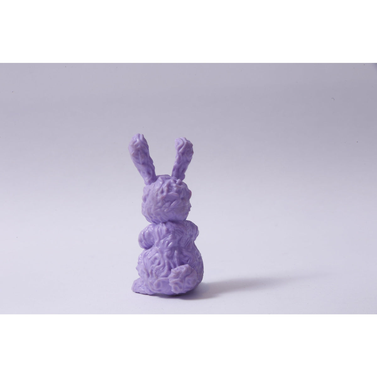 Monster High Pet Purple, Scarry, Rabbit, Bunny, Button Eye, Little, 2 1/2", PVC Figure, Sitting, Weird, Toy, Figurine, Vintage ~ 20-01-02
