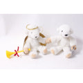 North American Bear White Angel Bear and Message Bear 1982 Plush Toy Lot ~ 260413-WH 1073