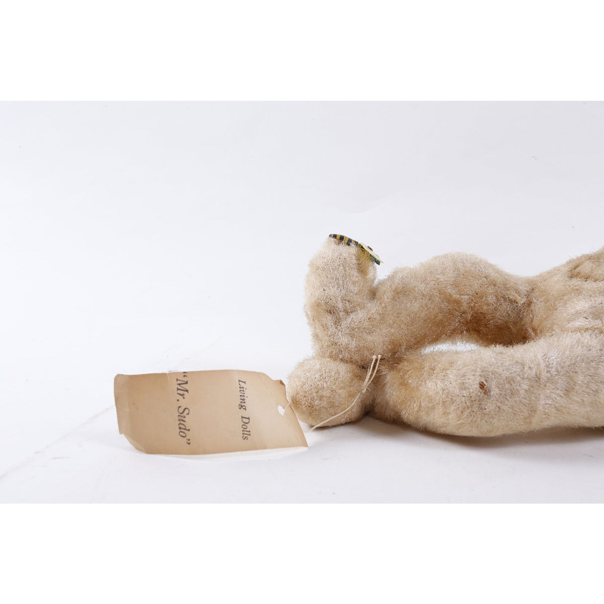 Lazy Bones the Sleepy Pup Kamar, Rare, Prototype, Sample, OOAK, hand made, Living Dolls, Mr Sudo, Dog, Lying, Moveble Eyes, 1963 ~ 20-01-244