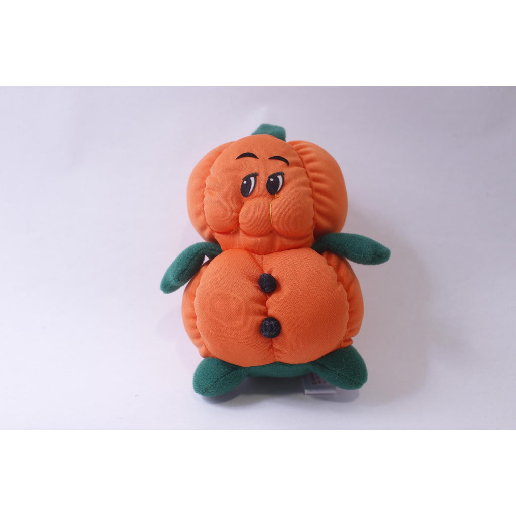 Kamar, Small Production Sample, OOAK, hand made, Orange Pumpkin, Halloween, Plush Toy, Stuffed Animal, Decorative, ~ 240908-WH 1133