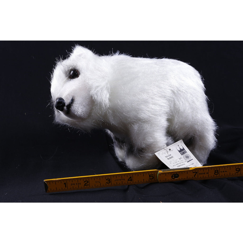 Kamar, Rare, Icicle, Cute, White, Polar Bear, Style 3937, Soft, Plush, Doll, Animal, Vintage, ~ 279