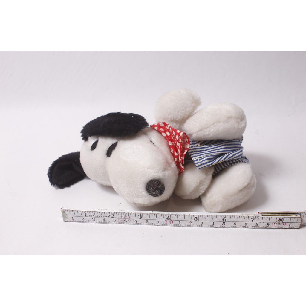 Peanuts Snoopy Plush in Train Engineer Outfit Collectible ~ 260812-WH 662