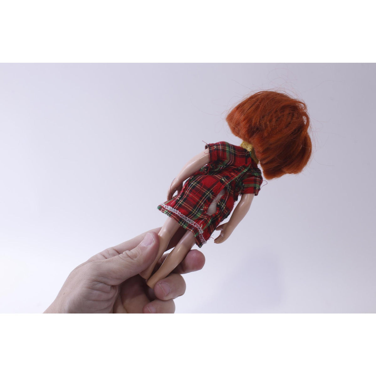 Madeline Doll in Red Plaid Dress, Eden, Redhead, Dressed, Girl Doll, Collectible, ~ 241210-WH M-13-09