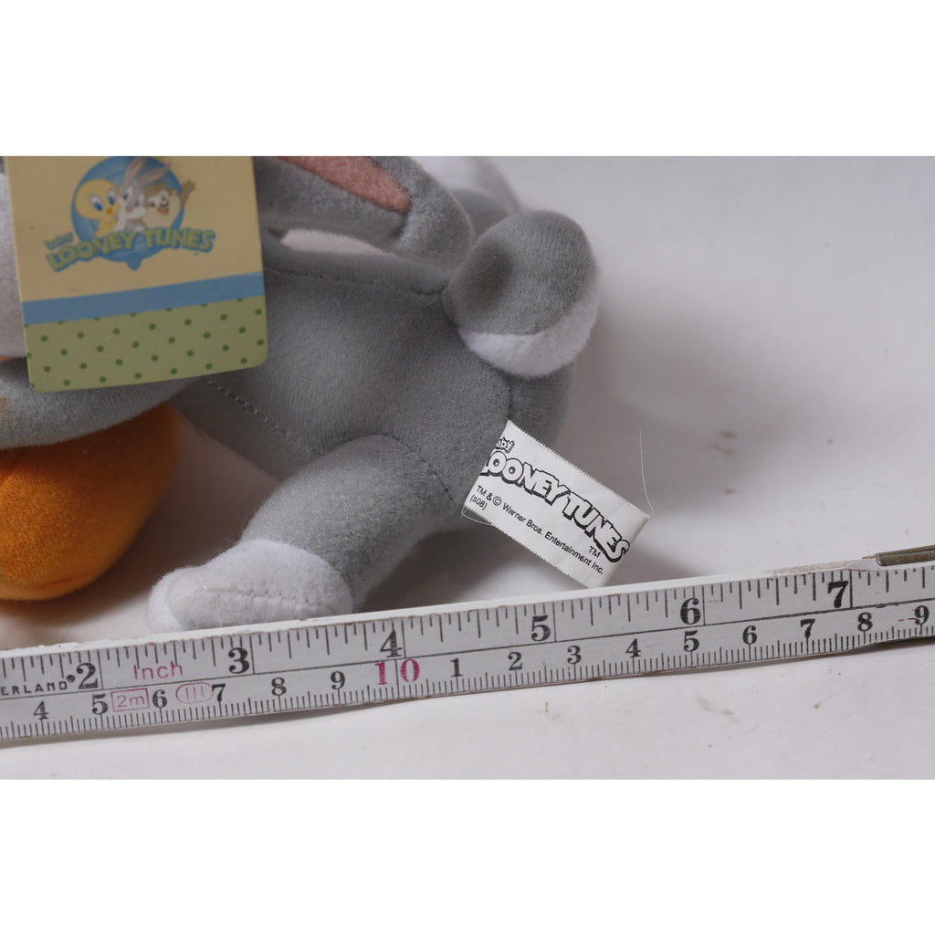 Looney Tunes Baby Bugs Bunny with Carrot Plush Toy w Tag ~ 260812-WH 947