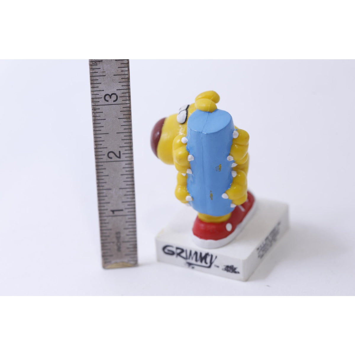 Grimmy, Safe Sex, Mother Goose, PVC Figurine, 1989, Vintage, Souvenir, Collectible, ~ 241226-SHC SHC-007